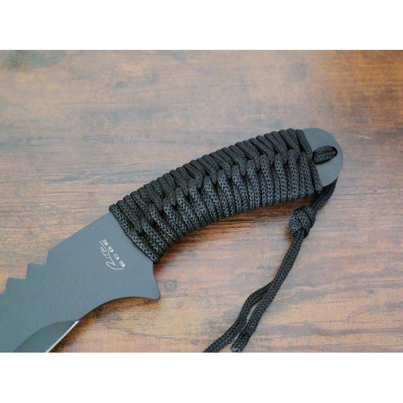Tattva Tactical 21” Machete Black Medium Size Sawback Full Tang