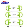 KEYBLU Universal Radio Replacement Earmold, Insert Soft Silicone Earmold Earbud
