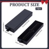 BENECREAT 16Pcs Black Pen Gift Box, Empty Drawer Cardboard Case