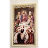Meal Prayers - The Last Supper - Laminated Holy Card