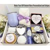 Heart Shaped White Ceramic Ornament-Teacher Appreciation Gift-Just a Little Note
