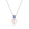 FANCIME Genuine Pearl Necklace, Women's Natural Freshwater Pearl, 0.3 -