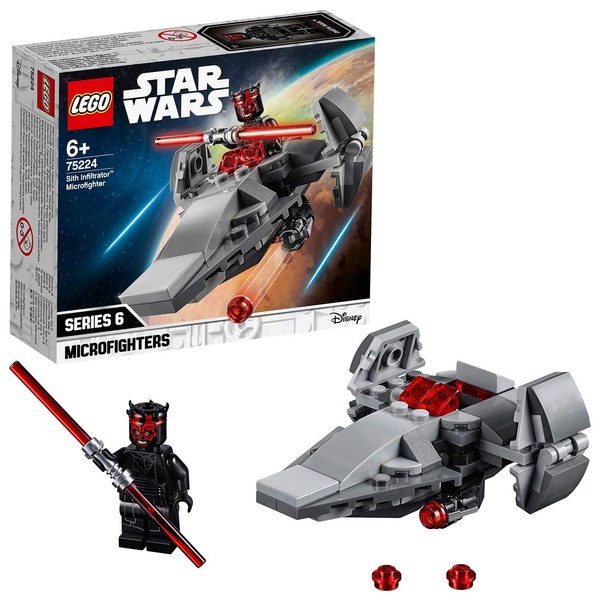 LEGO 75224 Star Wars Sith Infillator Microfighter Blocks Toy Boys