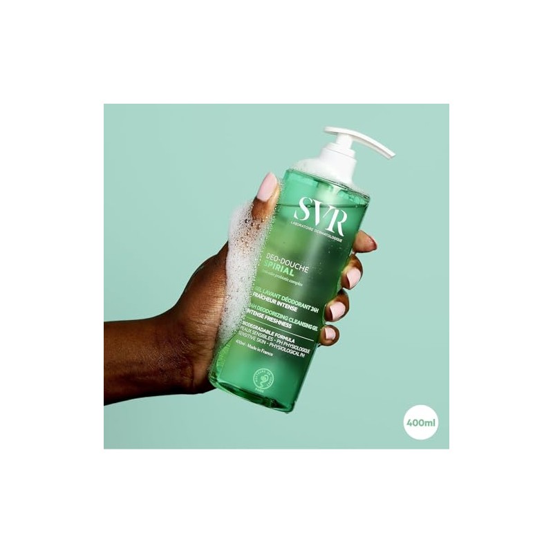 SVR Spirial Deo Duche Gel Limpiador para el Cuerpo, 400