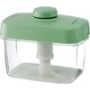 Squirrel S-16 Instant Pickle Container, Square Shape, Green, 0.3 gal