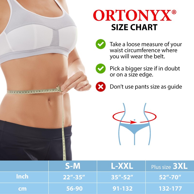 ORTONYX Premium Umbilical Hernia Belt for Men and Women /