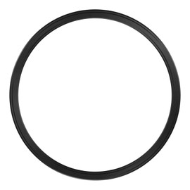 MoyRetty 26.77 Inch Salon Chair Floor Protector Ring, Rubber Base Gasket, Anti-Slip Protection for Hydraulic Styling Chairs, Preventing Hair from Hiding-Black