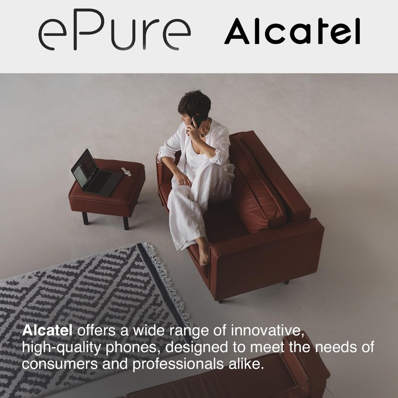 ALCATEL ePure Premium - Cordless Phone DECT With Answering Machine