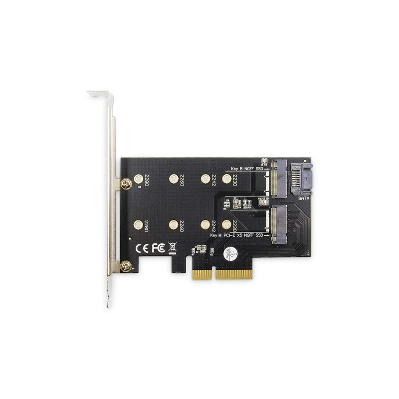 DIGITUS IO Card - PCIe - M.2 NGFF / NVMe