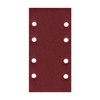 50 x Sandpaper 93 x 184 mm 8 Hole Grit