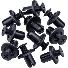 Rexka 10pcs 8mm Hole Fender Liner Bumper Cover Engine Splash Shield Retainer Clip Fastener Compatible with Hyundai Kia 86590-28000