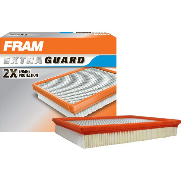 FRAM Extra Guard Engine Air Filter Replacement, Easy Install w/