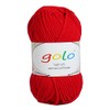 Golo Acrylic Blanket Yarn for Crocheting (50g-1, Red-10)
