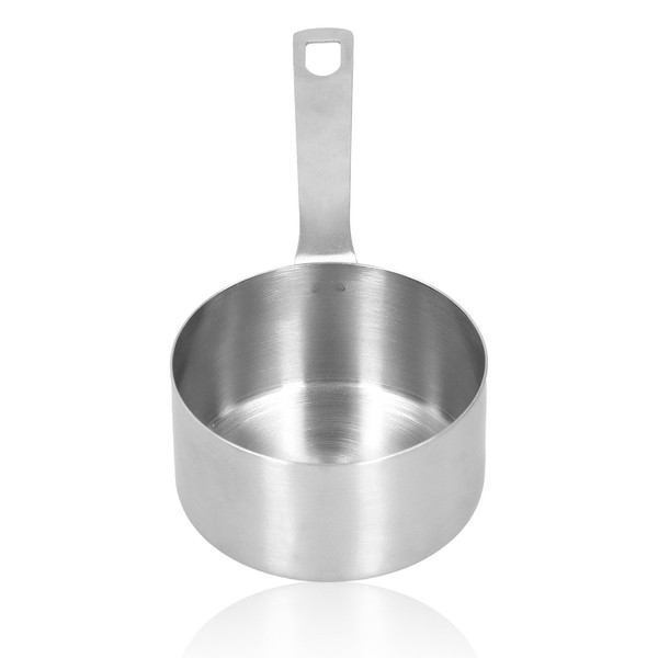 Stainless Steel Measuring Cup Square Handle Measuring Spoon with Scale