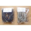 Nobi Wire Slim Holder (Clear) with Hooks, Spiral Cord, Drop