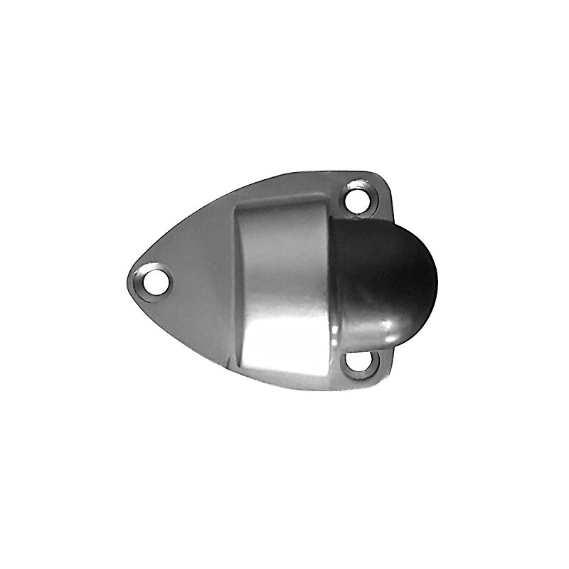 Shepherd Hardware Tope de puerta de montaje en suelo resistente