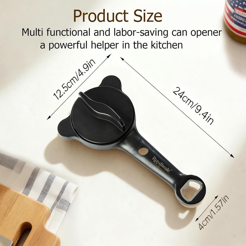 4-in-1 Jar Opener | Adjustable Jar Opener for Seniors Kitchen