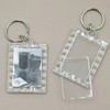 LT Acrylic Frame Keychain Rectangular Lace Frame Photo Keyring Acrylic Keychain Transparent Frame Keychain / LT 아크릴 액자 열쇠고리 직사각형 레이스 액자프레임 사진키링 아크릴열쇠고리 투명액자열쇠고리