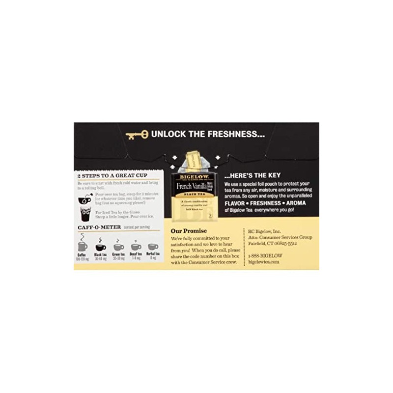 Bigelow Tea French Vanilla - 20 Tea Bags