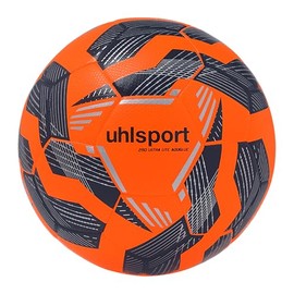 uhlsport 290 Ultra Lite Addglue Junior Children's Football Play and Training Ball, for Children up to 10 Years, Football Children, Fluorescent Orange/Navy/Silver