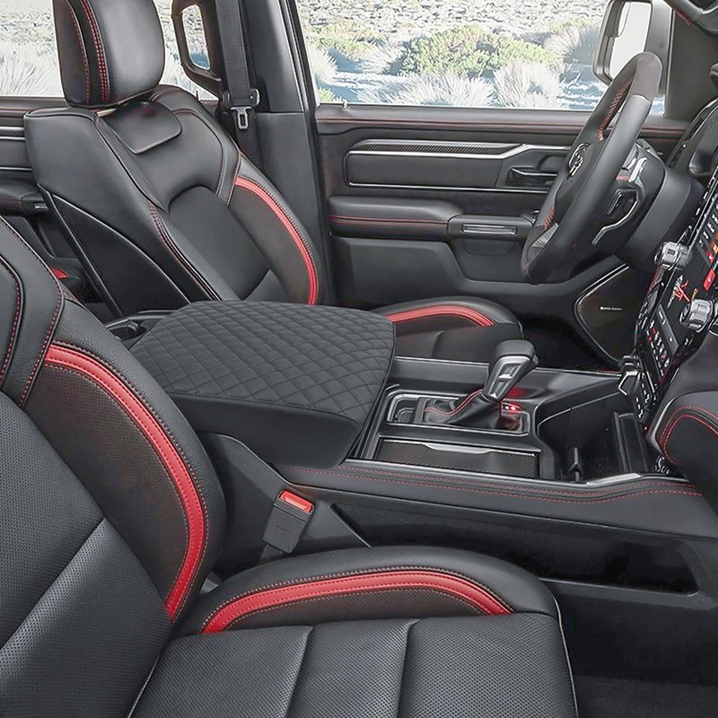 PIMCAR Center Console Cover for 2019-2024 2025 Dodge Ram 1500
