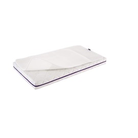 Träumeland T090323 AirDry Moisture Protection Cover Waterproof and Skin-Friendly with Extra Ventilation on the Headboard Size 70 x 140 cm White 450 g