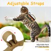 nanappice Tactical Cat Harness for Walking, Adjustable Escape Proof Pet