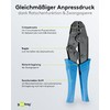 goobay 11790 Crimpzange für isolierte Kabelschuhe von 0,5 - 6,0