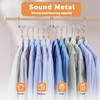Meneicvy Clothes Hanger Space Saving for Closet Organize, 6 Pack