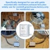 2 Pack Attic Fan Thermostat Control for Power Attic Ventilators
