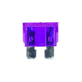 Connect Workshop Consumables 30411 Auto Blade Fuse, 3 A, Violet, Set of 50
