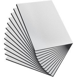 Fentar 12 Stück Auto Dämmung 25x18cm (Gesamte Länge: 300cm×18cm) Schallschutzmatte, 5mm Dick Motorhaube Dämmmatte Auto, Antidröhnmatte Selbstklebend, Feuchtigkeitsbeständig Isoliermatte