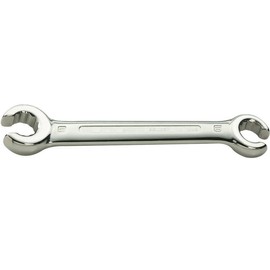 Bahco 1949M-14-15 Double End/Offset Flare-Nut Wrench, Silver, 15 mm