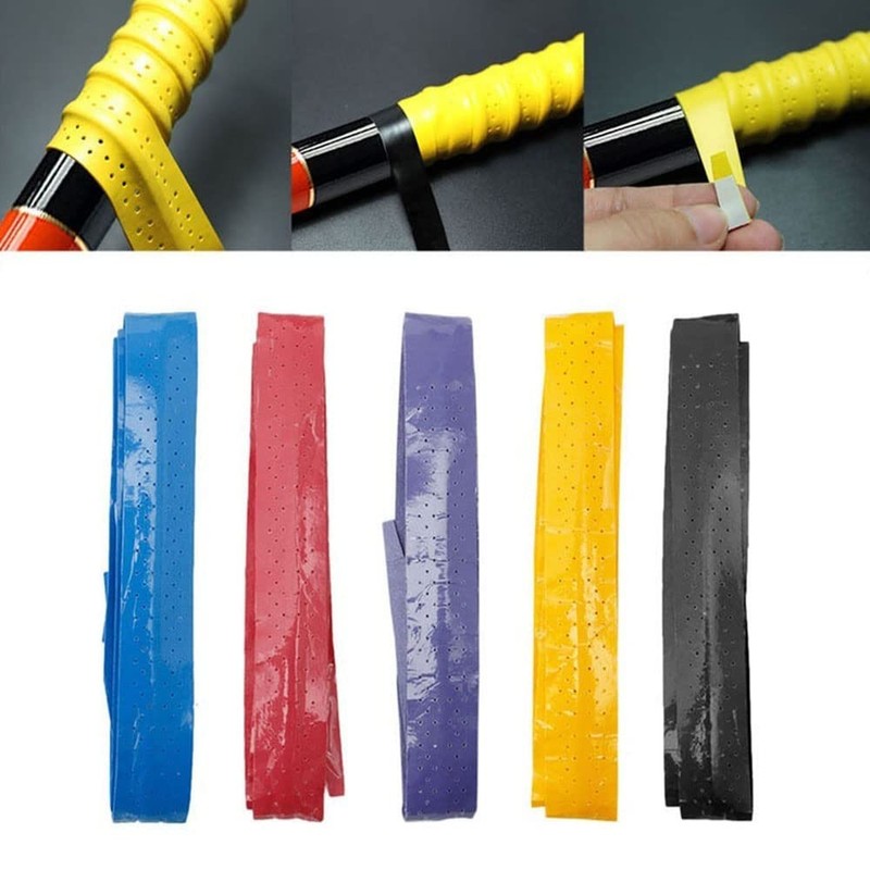 8 x Anti-slip Tennis Badminton Squash Racquet Over Grip Tape