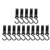 15Pcs Leather S Hooks High Strength Multifunctional Portable S Hangers