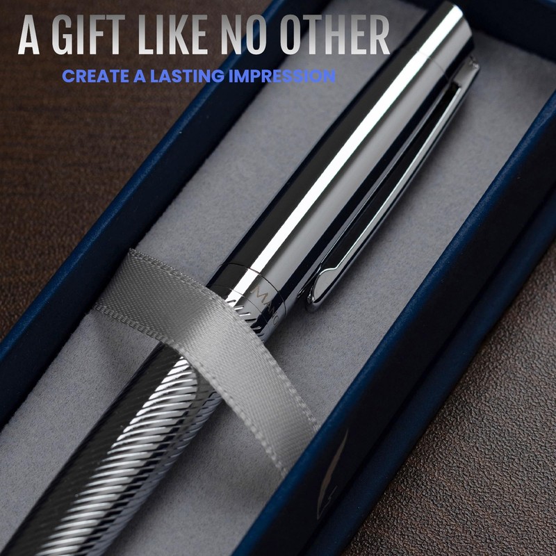 Manor & Hawthorne Elegant Ballpoint Pen - Premium Writing Instrument