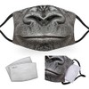 Gorilla Mouth - Reusable Adult Face Masks - 2 Filters