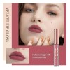 12 Matte Liquid Lipsticks Long-lasting Matte Lip Pencils