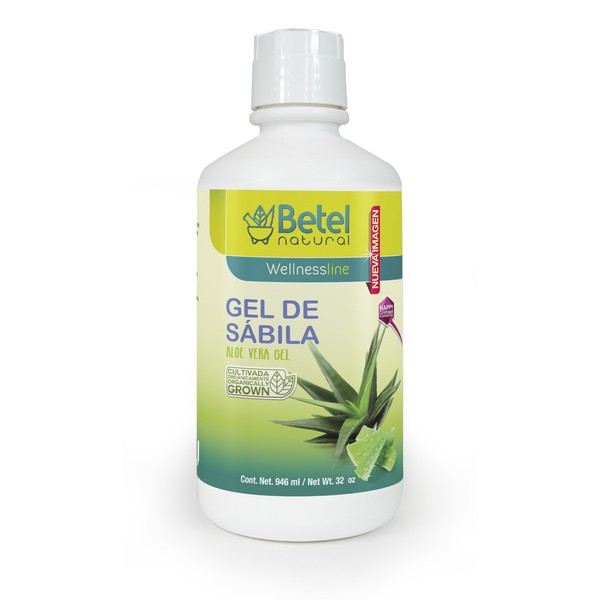 Gel de Sabila by Betel Natural - Aloe Vera Gel - Amazing Gastric Support - 32 Oz