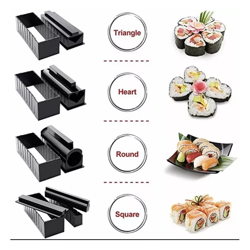 Kitchen Is Life New 11 PCs Sushi Making Kit For