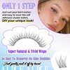 ALICE Self Adhesive Eyelashes Natural Self Adhesive Lash Clusters No