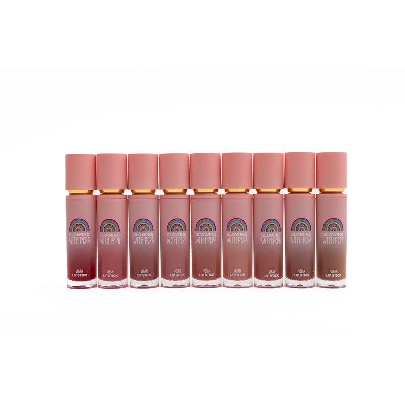 SOY PEPA Lipgloss, matt, langanhaltend, leuchtet mit Pepa Lovestory –