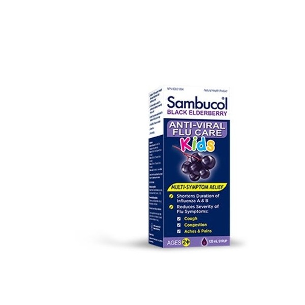 Sambucol Anti-Viral Flu Care Kids 120mL