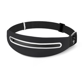 THJOPOKEEL Riñonera/Cangurera para Corredores con sistema antirrobo y orificio para auriculares - Tejido elástico de lycra impermeable - El regalo ide