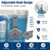 Toilet Tank Tablet Holder, Toilet Bowl Tablet Holder with Adjustable