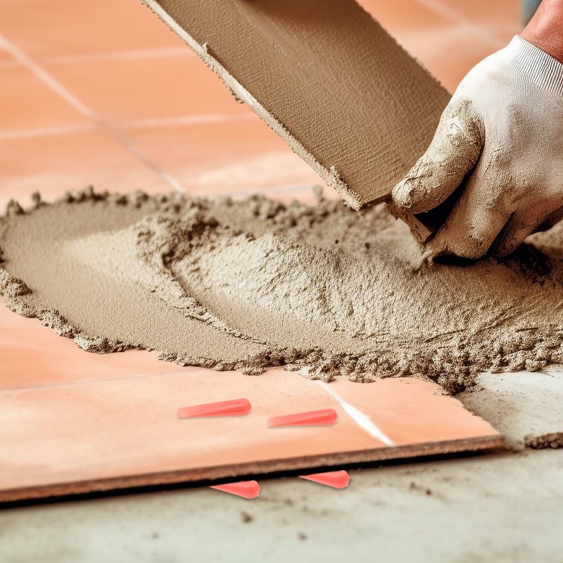 Angoily Tile Leveling Wedges , 100PCS Tile Inserts Tiles Deck