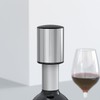 ELMWAY Wine Stopper, Stainless Steel Wine Bottle Stopper, Mini Vacuum