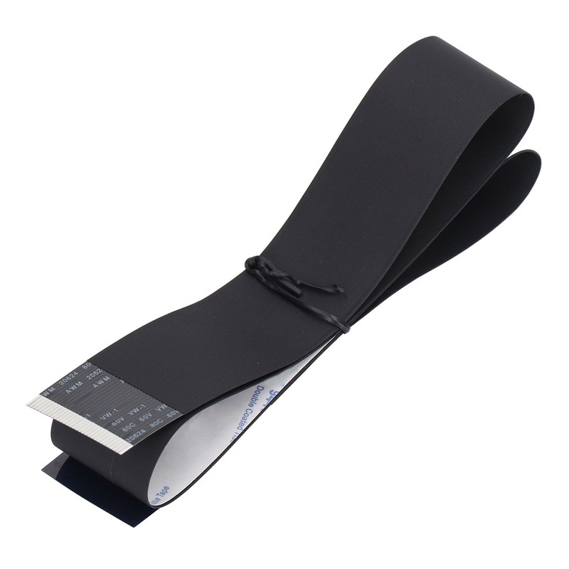 2PCS FPC Cable with Adhesive 30 Pin Flat Cable Flexible