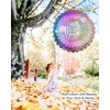 TFANUO Stainless Steel Wind Chime 3D Hanging Wind Spinner 25