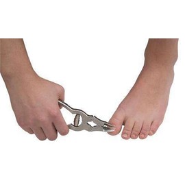 PEDIFIX Double Action Mycotic Nail Cutter Nipper Trimmer 5-1/2-in P3355 Professional Stainless Steel